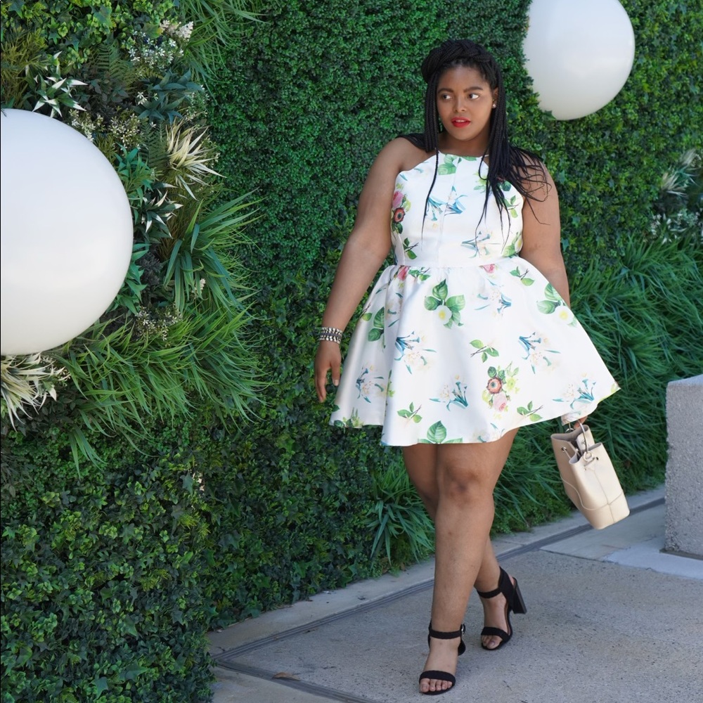 Spring Time Floral Dress